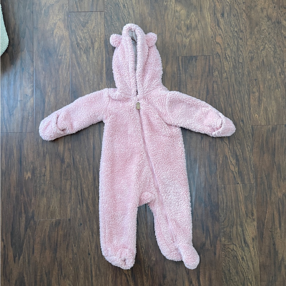 Carter's Soft Pink Fleece Footie
